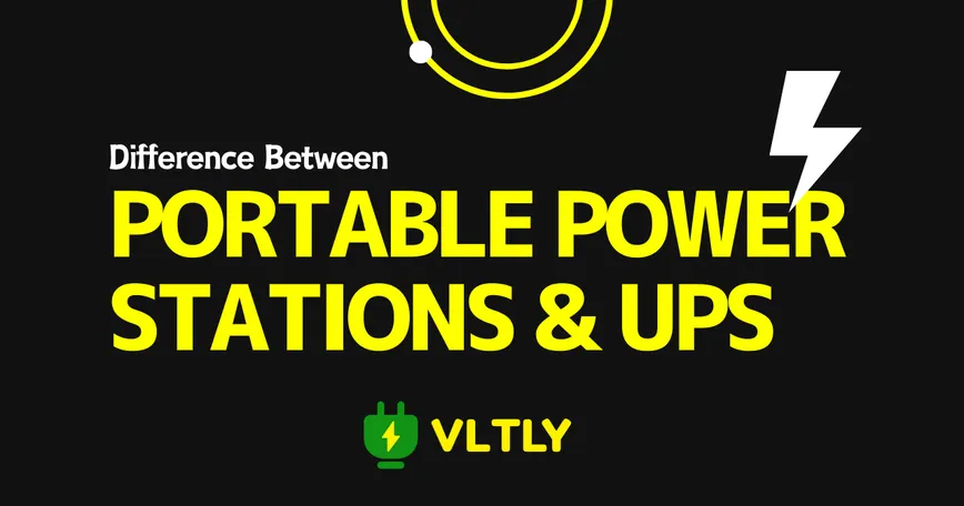 Difference Between Portable Power Stations and UPS: A Guide to Choosing by Use thumbnail